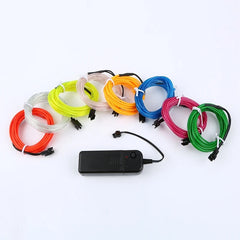 El Wire Neon Light 16 ft / 5m